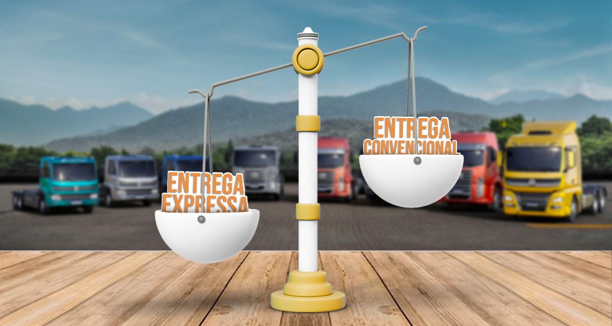 Entrega Expressa vs. Entrega Convencional: Compare os prós e contras de diferentes opções de entrega.